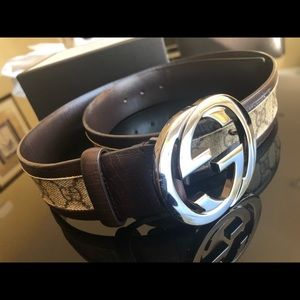 Authentic Gucci CG Belt